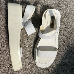 Steve Madden Cream Women's Sandals
